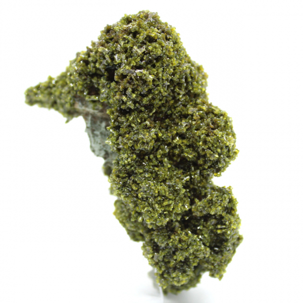 Cristalli di epidoto dal Marocco su matrice beige