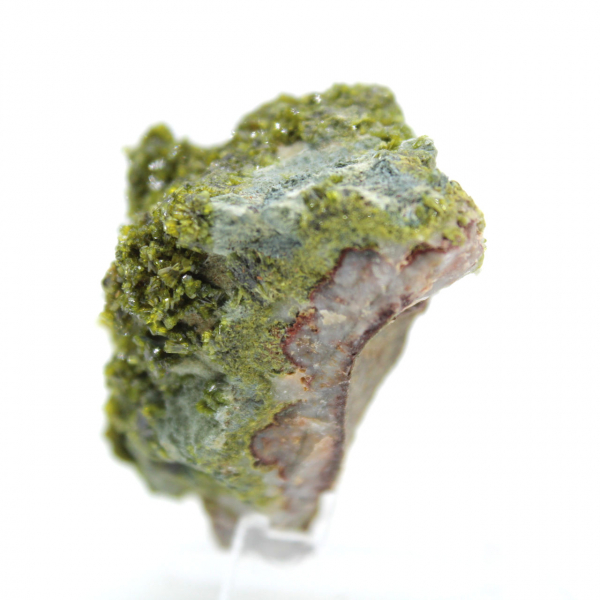 Piccolo epidoto verde su matrice marocchina