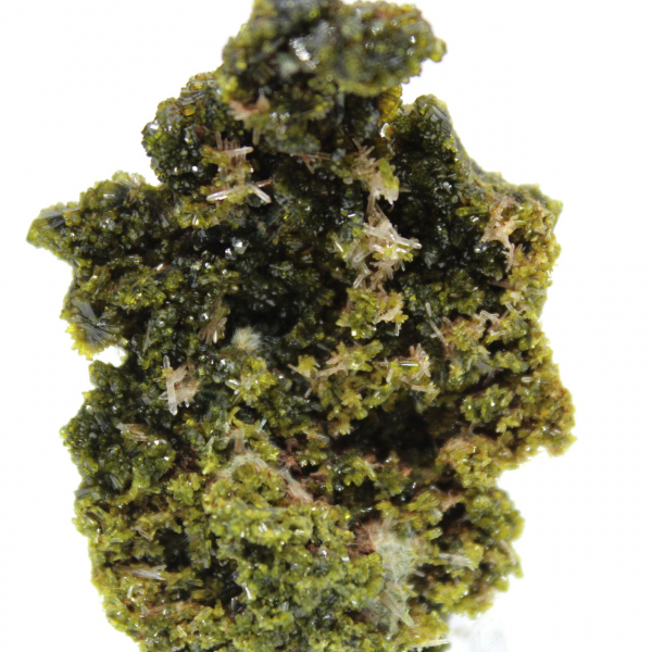 Piccolo epidoto su matrice chiara dal Marocco