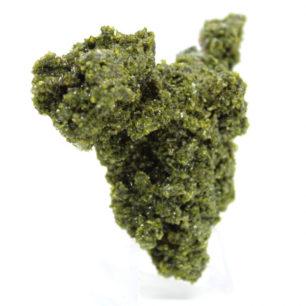 Cristalli di epidoto verde su matrice dal Marocco