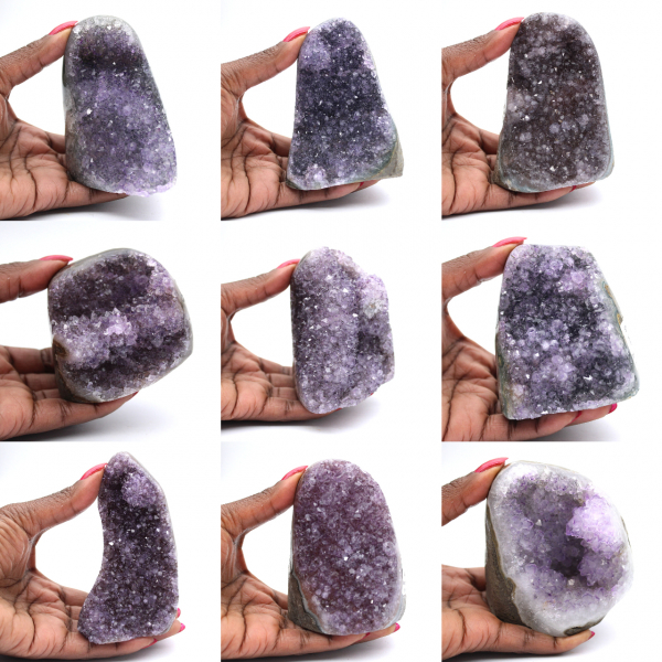 Geode di ametista dal Brasile: autentico esemplare da collezione