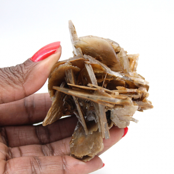 Cristalli naturali di barite marocchina