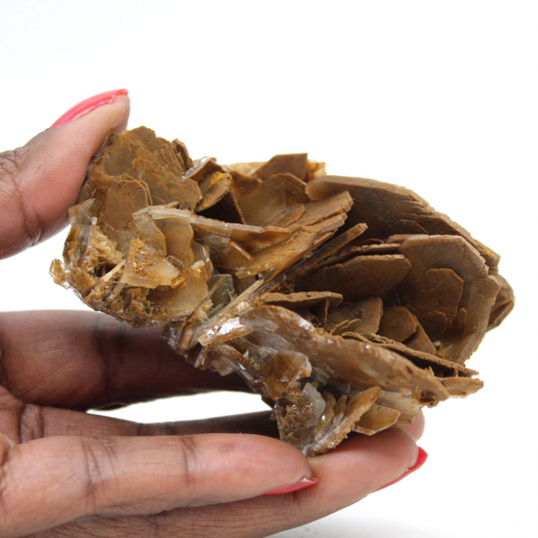 Esemplare in miniatura di barite dal Marocco