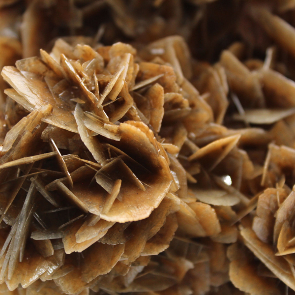 Cristallizzazione naturale della barite dal Marocco