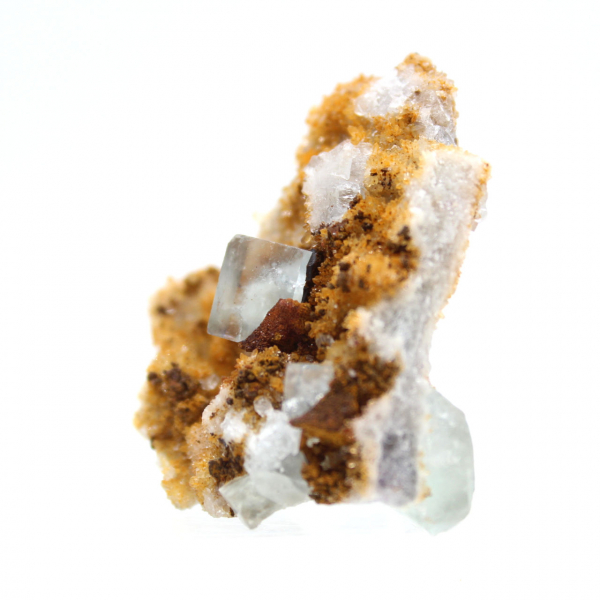 Esemplare molto piccolo di Fluorite: cristalli verdi dal Marocco