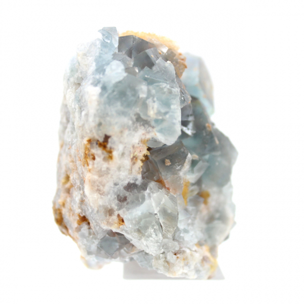 Campione di fluorite su matrice: cristalli marocchini autentici