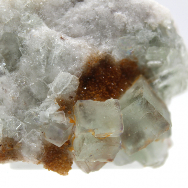 Fluorite verde dal Marocco: piccolo esemplare per collezionisti
