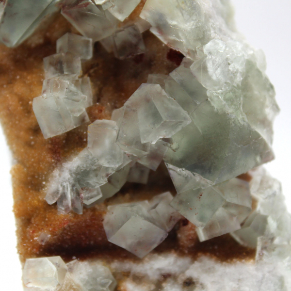 Fluorite grezza per decorazione: cristalli verdi dal Marocco