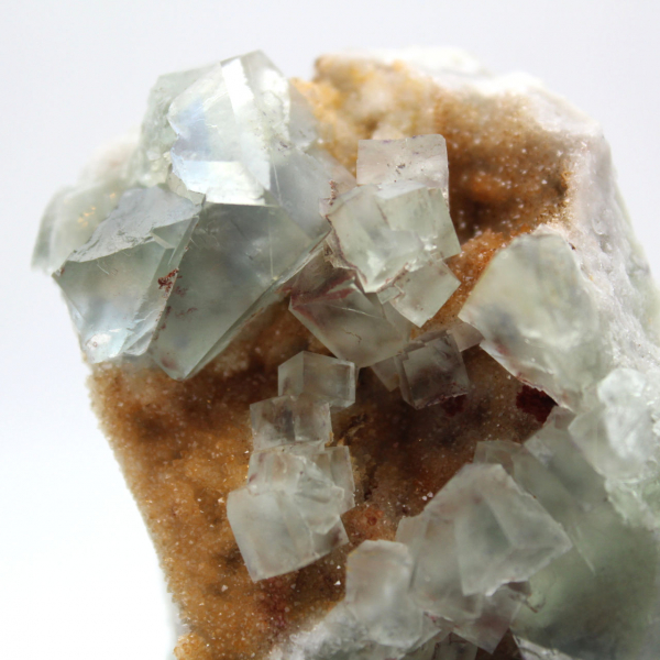 Fluorite grezza per decorazione: cristalli verdi dal Marocco
