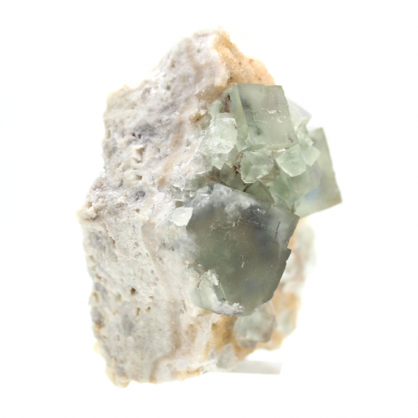 Cristalli di fluorite verde: collezione mineralogica del Marocco