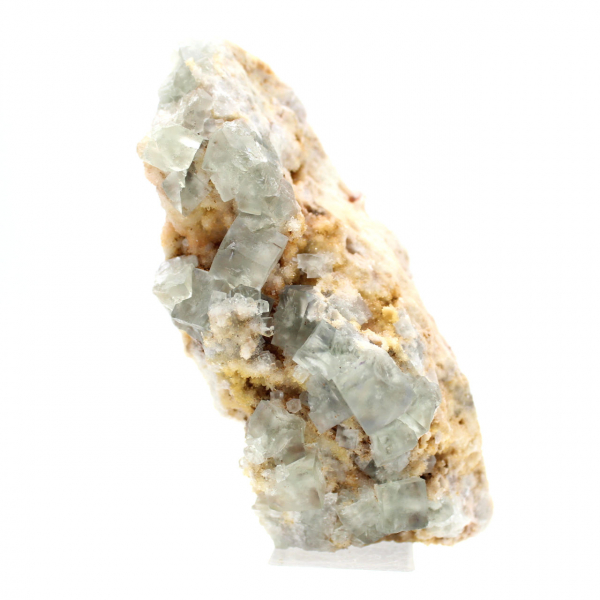 Fluorite, un minerale da collezione: cristallo grezzo dal Marocco