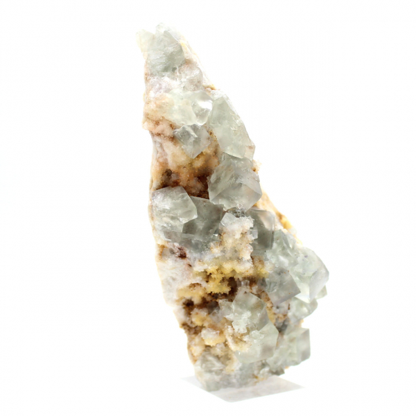 Fluorite, un minerale da collezione: cristallo grezzo dal Marocco