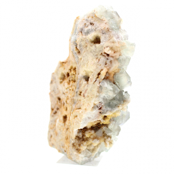 Fluorite, un minerale da collezione: cristallo grezzo dal Marocco