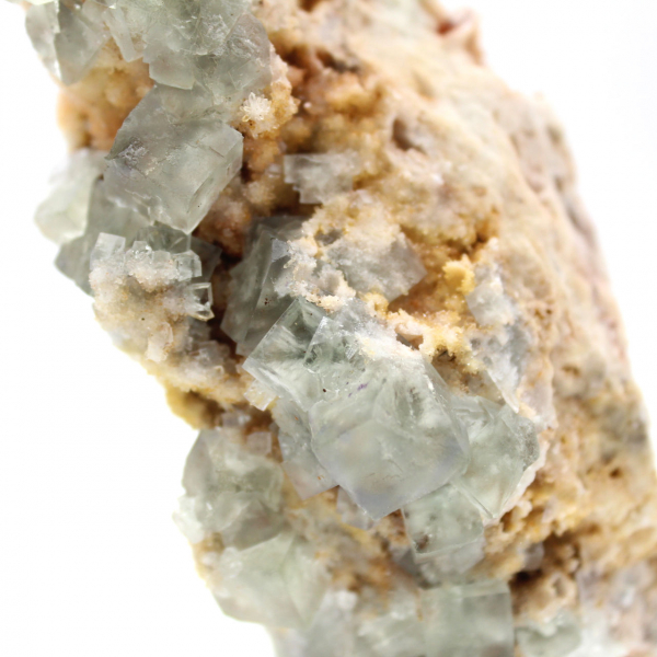 Fluorite, un minerale da collezione: cristallo grezzo dal Marocco