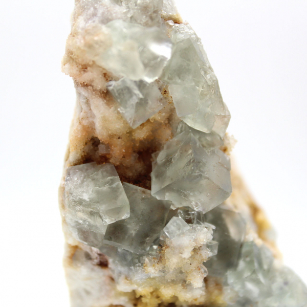 Fluorite, un minerale da collezione: cristallo grezzo dal Marocco