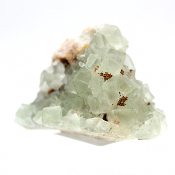 Esemplare di fluorite: piccolo blocco da collezione dal Marocco