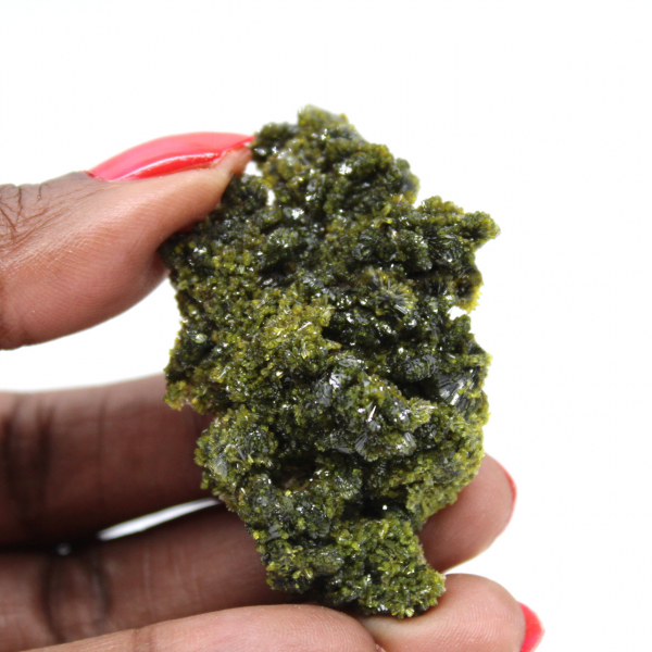 Piccolo epidoto su matrice chiara dal Marocco