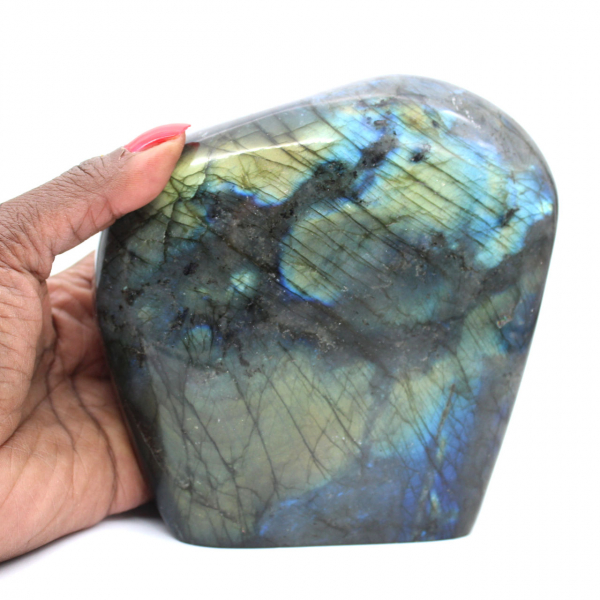 Esemplare di labradorite lucidato dal Madagascar - Decorazione