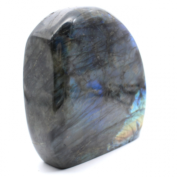 Autentica labradorite lucidata, ornamento minerale
