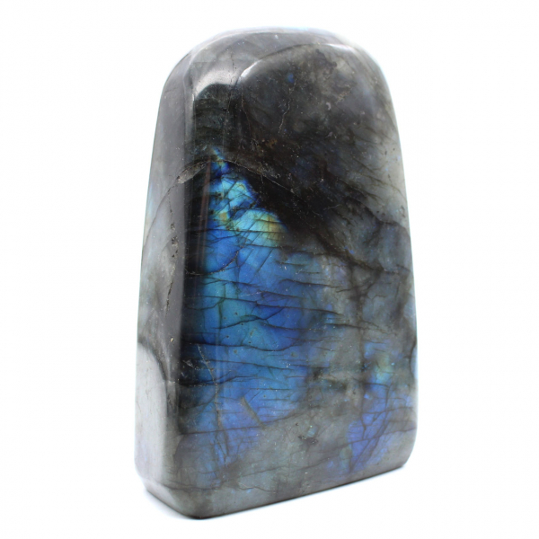 Piccola labradorite lucidata, ornamento da collezione
