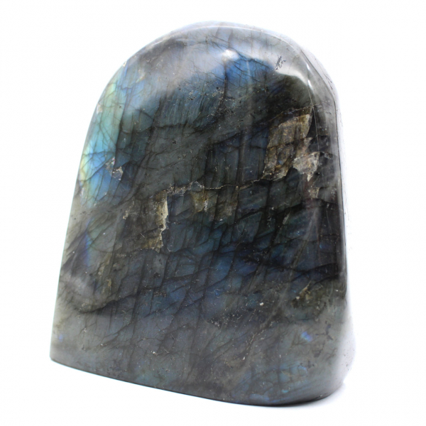 Ornamento minerale in labradorite lucidata per uso interno