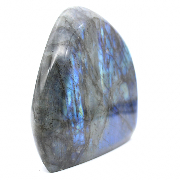 Pietra di labradorite naturale lucidata, ornamento