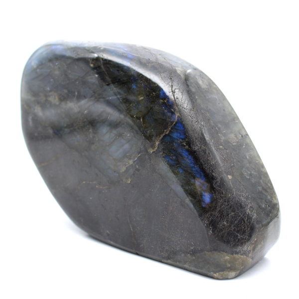 Ornamento in pietra naturale di labradorite lucidata