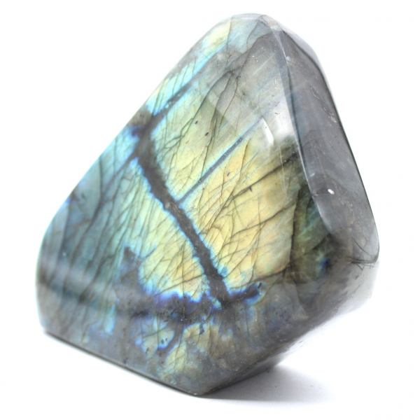 Ornamento minerale di labradorite lucidata dal Madagascar