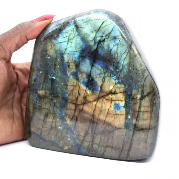 Labradorite lucidata, campione mineralogico