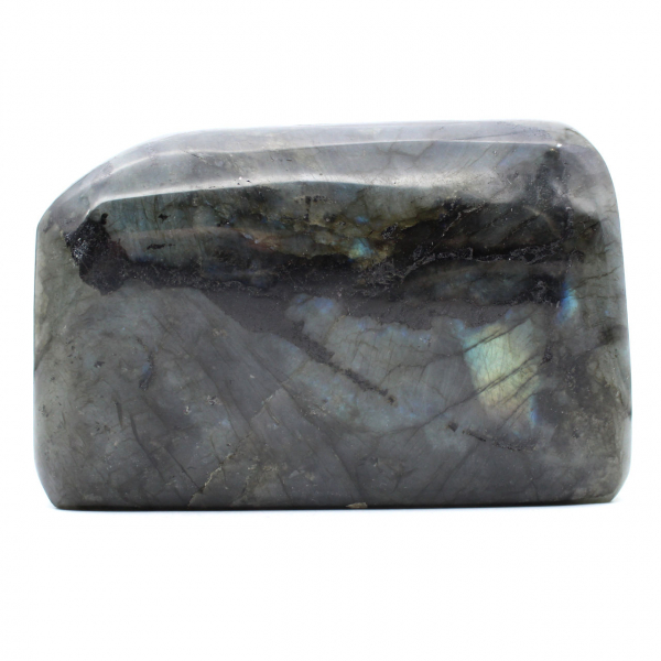 Labradorite ornamentale lucidata, campione di roccia minerale
