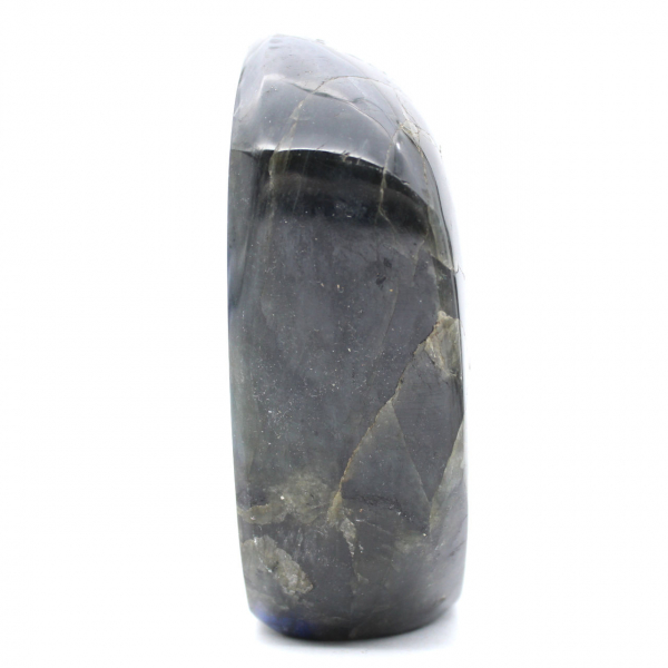 Labradorite lucidata autentica del Madagascar, pezzo decorativo