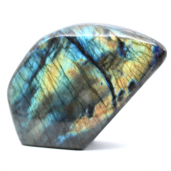Grande Labradorite Lucidata per Decorazione e Scienza