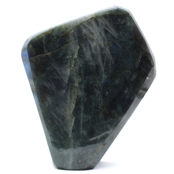 Ornamento in labradorite lucidata, pietra naturale