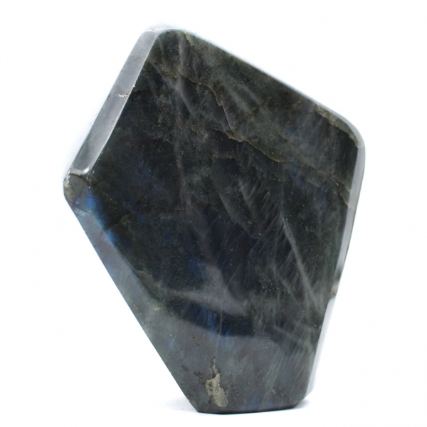 Ornamento in labradorite lucidata, pietra naturale