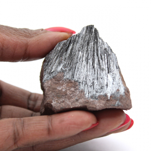 Pirolusite, roccia compatta da collezione Marocco