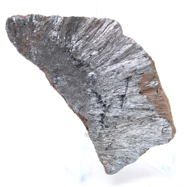 Piccolo esemplare di pirolusite, cristallizzazione Marocco