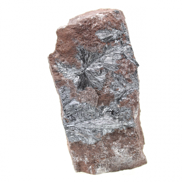 Pirolusite dal Marocco, cristalli minerali da collezione