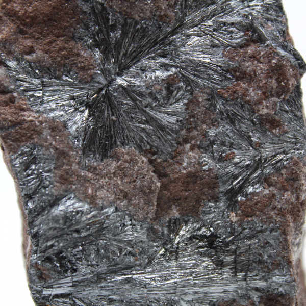 Pirolusite dal Marocco, cristalli minerali da collezione