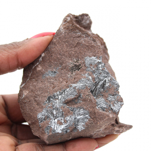 Pirolusite marocchina, cristallizzazione autentica