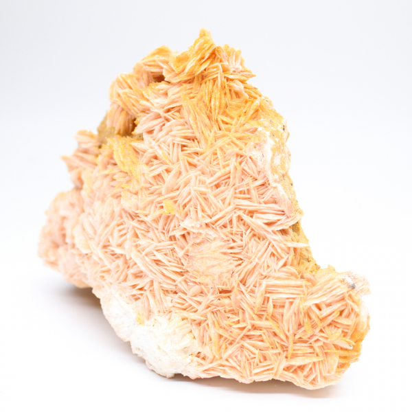 Cristalli di barite arancione dal Marocco per collezionisti