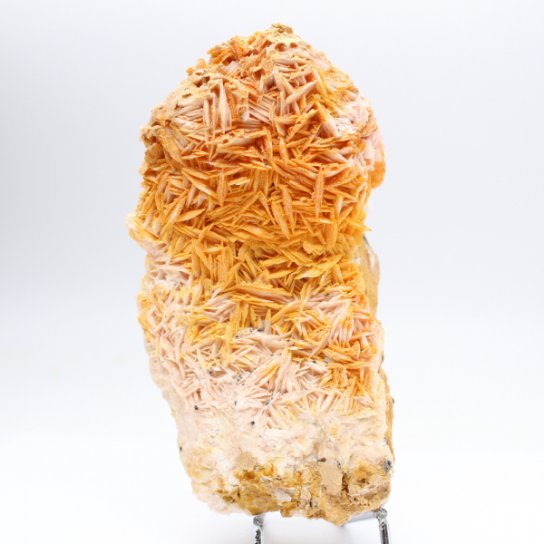 Cristalli naturali di barite arancione dal Marocco