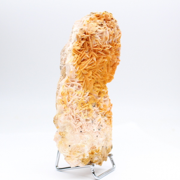 Cristalli naturali di barite arancione dal Marocco