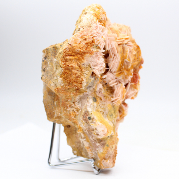 Esemplare di barite arancione marocchina in cristalli naturali