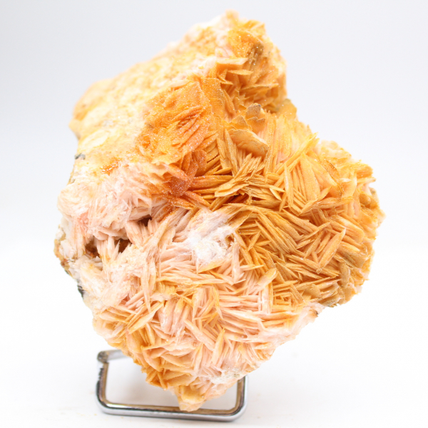 Barite arancione marocchina con cristalli naturali