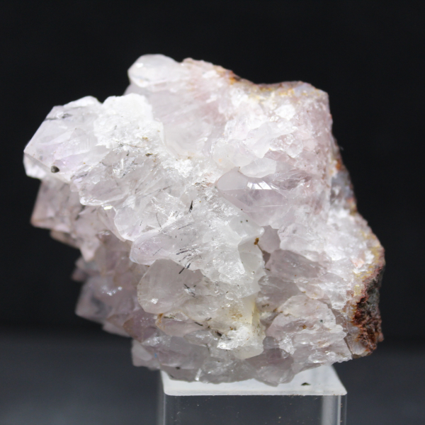 Piccolo quarzo con goethite, roccia da collezione dal Marocco