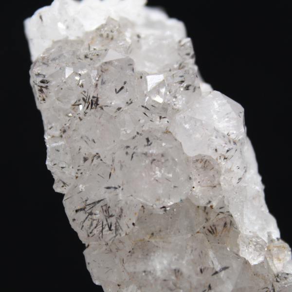 Quarzo goethite, druse grezze per collezionisti, 145 g
