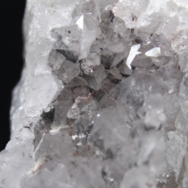 Piccolo esemplare di Quarzo Goethite, cristalli grezzi provenienti dal Marocco