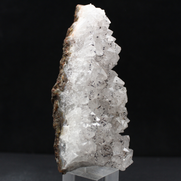 Druse di quarzo goethite marocchino, pietra naturale grezza