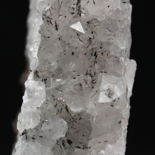 Esemplare di goethite di quarzo, druse grezze dal Marocco 180 g