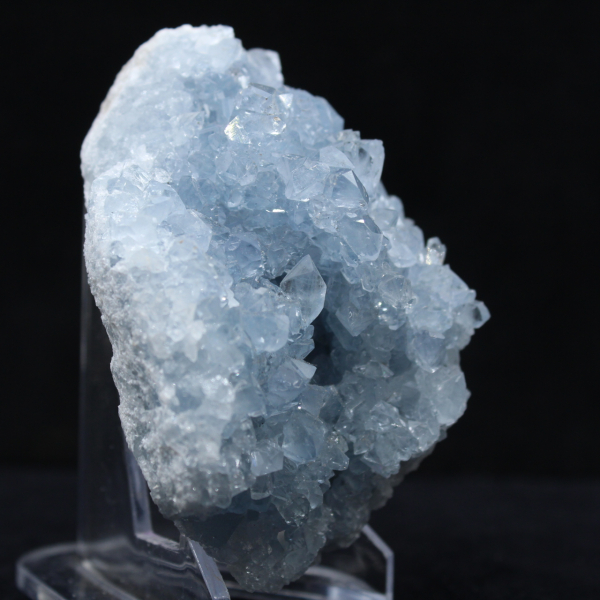 Piccola geode di celestina: minerale da collezione